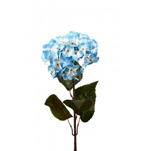 Umělá hortenzie modrá 75 cm