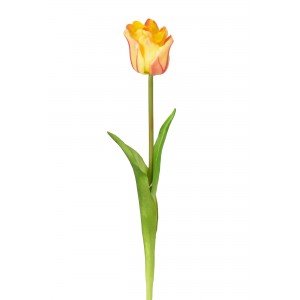 Tulipán růžovo-oranžový 47 cm