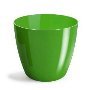 Plastový květináč Aga 14 mm, zelený