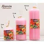 Parafínové svíčky s vůní ovocných žvýkaček Bubble Gum - různé velikosti