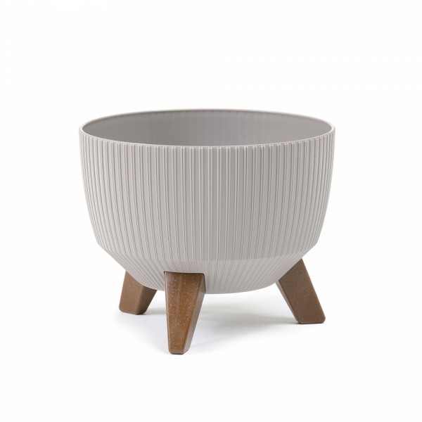 Plastová mísa Roma jumper 290 mm, taupe