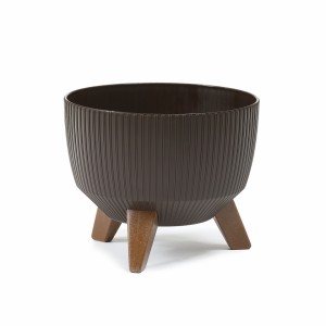 Plastová mísa Roma jumper 290 mm, mocca