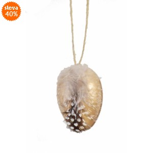 Plastová vajíčka na zavěšení, s/24, 4 cm