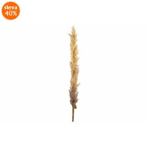 Umělá květina Astilbe světle hnědá 114 cm