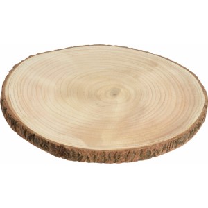 Dřevěná podložka Paulownia 20x2 cm