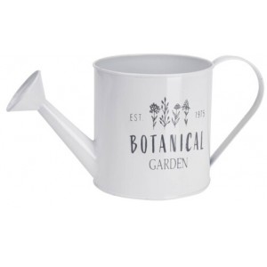 Konvička Botanica garden bílá 13x13x27,5 cm