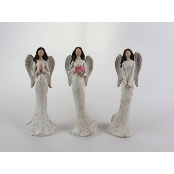 Anděl Phi 21 cm mix druhů, 2ks