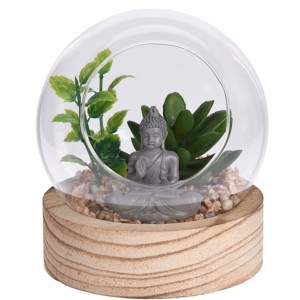 Aerárium s Buddhou 12x12,5 cm B
