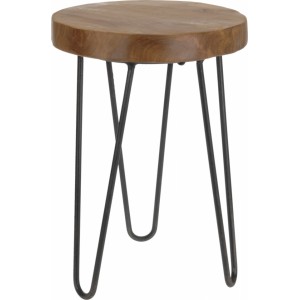 Odkládací stolek z týkového dřeva 42x30 cm