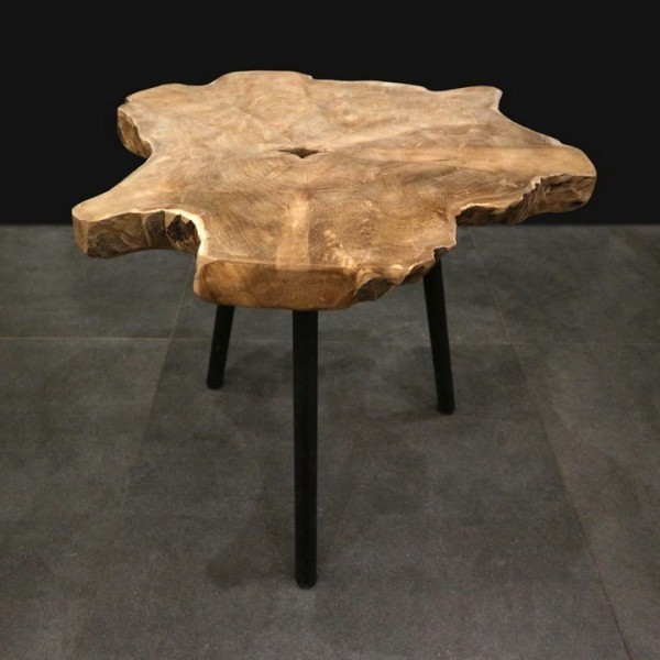 Odkládací stolek Teak Wood 45x55 cm