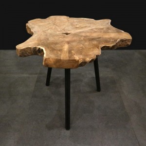 Odkládací stolek Teak Wood 45x55 cm