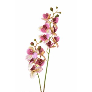 Umělá orchidej 58,5 cm, tmavě růžová