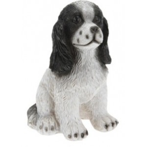 Dekorace pes kokršpaněl 14,5x11,5x8 cm