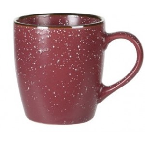 Hrnek Dots červený 200 ml