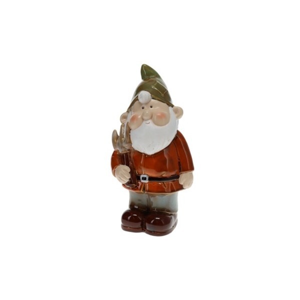 Porcelánový trpaslík zelený 27,5x14,5x10,5 cm 
