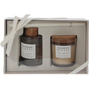 Vonný difuzér a svíčka CEDARWOOD ORANGE
