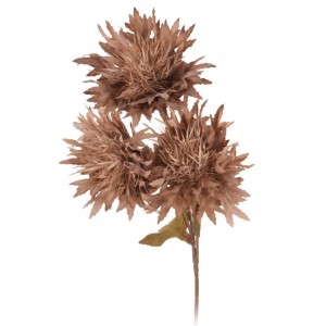 Umělá květina hnědá 65 cm