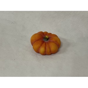 Keramická dýně 5,5x8,5 cm oranžová