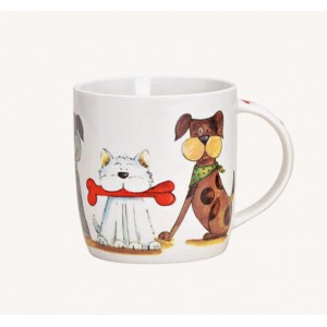 Porcelánový hrnek pejsci 365 ml