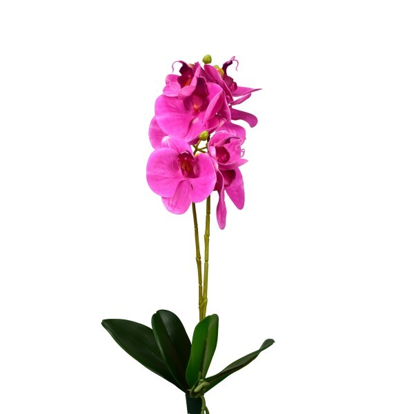 Umělý Phalaenopsis tmavě růžový 50 cm
