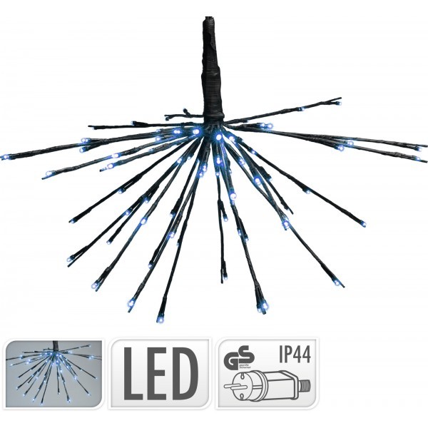 Dekorativní LED koule z větviček 45 cm