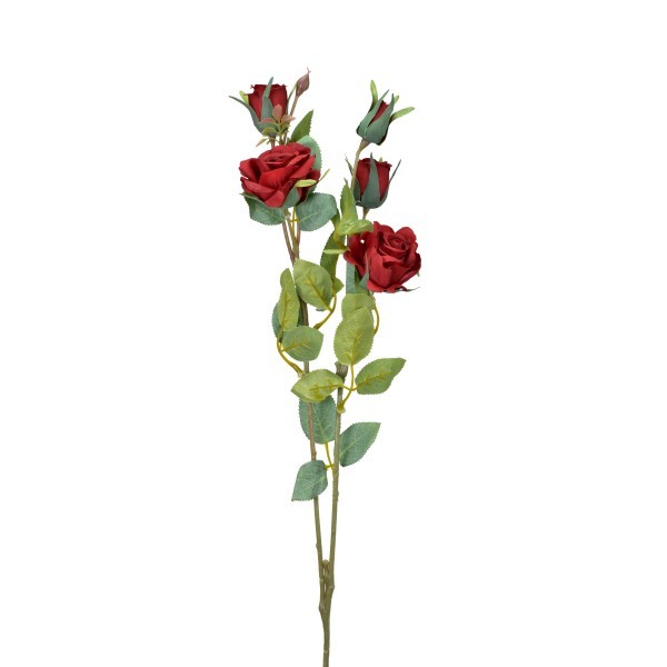 Růže bordó 65 cm