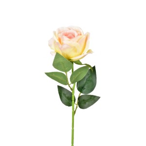 Umělá růže světle růžová 50 cm