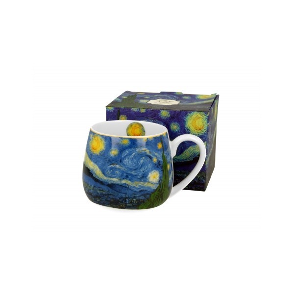 Porcelánový hrnek Starry Night inspired by Van Gogh 430 ml v dárkovém boxu