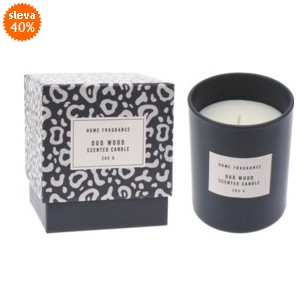 Aromatická svíčka ve skle Oud Wood 10x8 cm