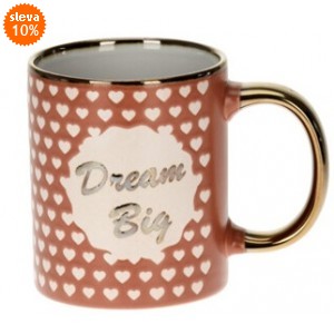 Hrnek srdíčko 310 ml Dream big