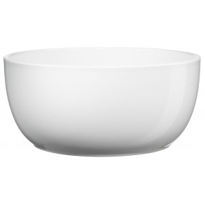 Keramická mísa Basel lesklá 23 cm, bílá