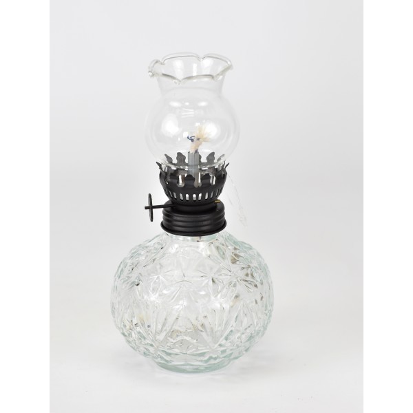 Petrolejová lampa Candy čirá 17x10 cm