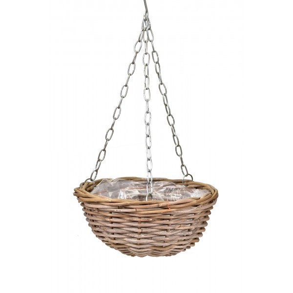 Závěsný ratanový košík Kubu 30 cm