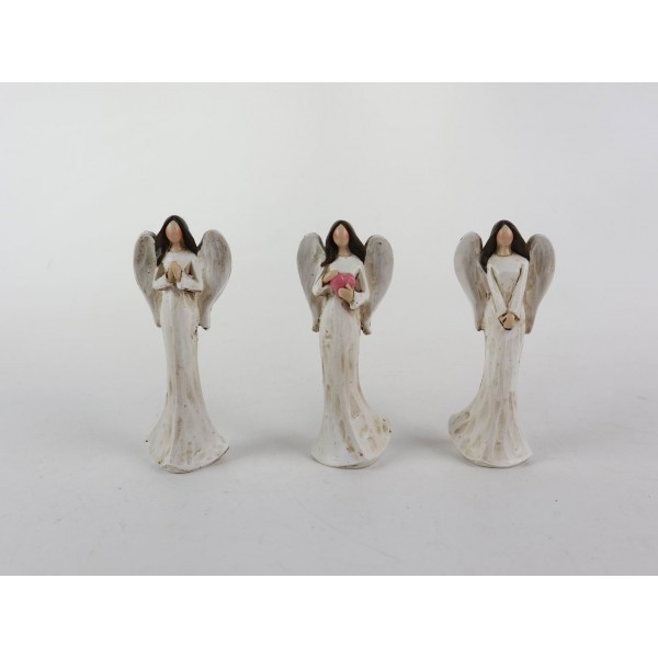 Anděl Phi 10 cm, balení 3 ks mix druhů