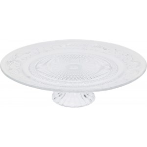 Servírovací podnos  na aranžování 25 cm čirý