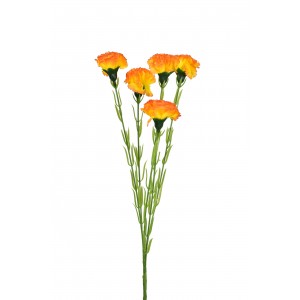 Trsový karafiát 61 cm, oranžový