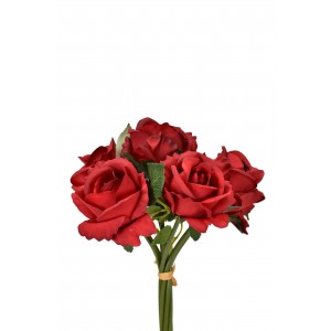 Svazek červených růží 30 cm