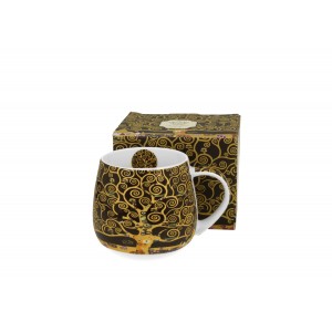 Porcelánový hrnek Tree of Life inspired by Gustav Klimt 430 ml v dárkovém boxu