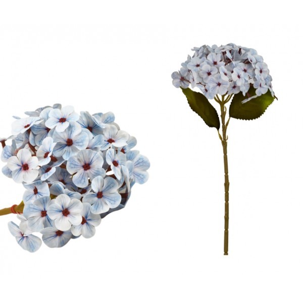 Umělá hortenzie modrá 45 cm