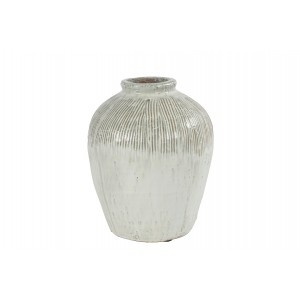 Keramická váza pastelově zelená Gayle S, 23,5 cm