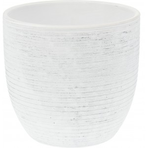 Keramický květináč Sia bílý