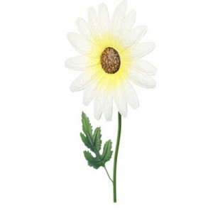 Kovový zápich Gerbera 80 cm B