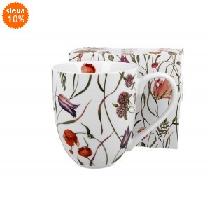Porcelánový hrnek XXL Flower meadow 1000 ml v dárkové krabičce