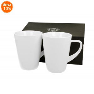 Porcelánový hrnek Infinity 370 ml, 2 ks v dárkové krabičce