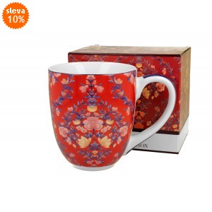 Porcelánový hrnek XXL Manu Red 1000 ml v dárkové krabičce