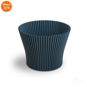 Plastový obal na květiny Lotos 170, granátová