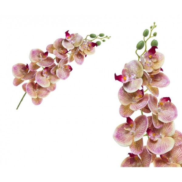 Umělá orchidej 95 cm, růžová