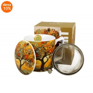 Porcelánový hrnek byliňák - stromy, 450 ml