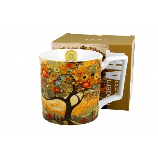 Porcelánový hrnek - stromy, 750 ml