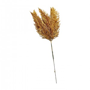 Plastová zlatá vánoční větvička 26 cm